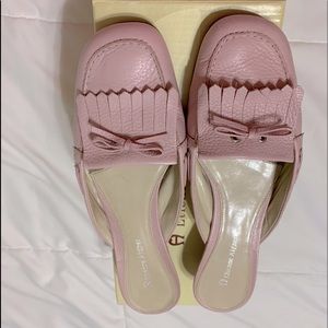 Etienne Aigner Pink Mules